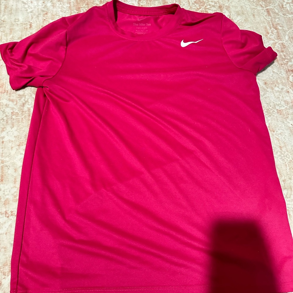 Nike dri fit shirt hot pink women’s medium